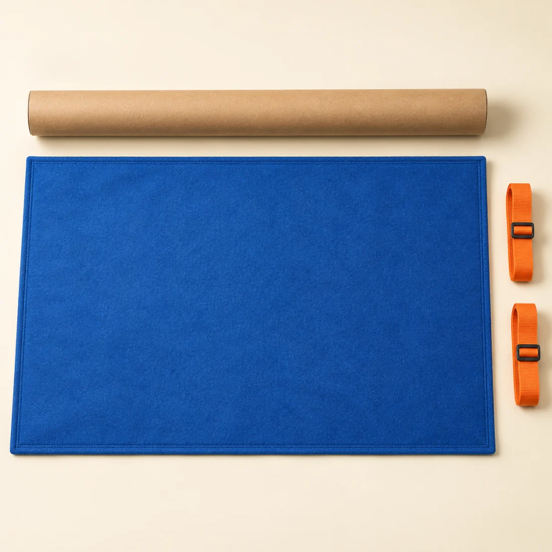 Roll-up puzzle mat